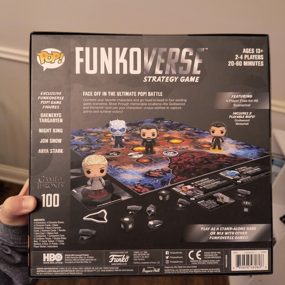 Game of Thrones Strategy Game - Multicolor funko board collectors NEW - Picture 7 of 10